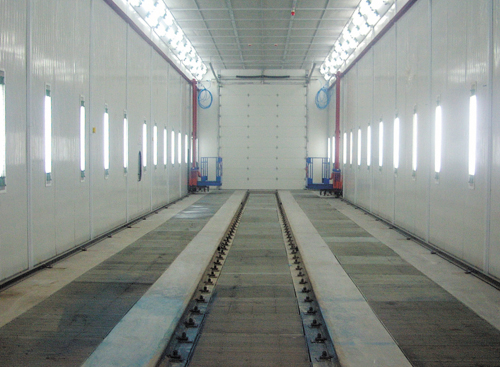 Spray booth