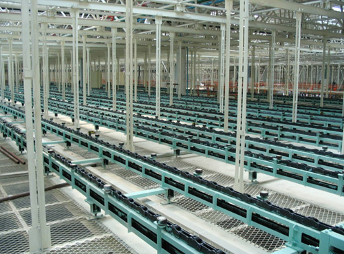 Sliding conveying system